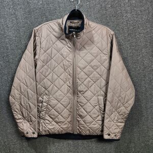 Southern Marsh Jacket Mens Size Small Quilted Full Zip Light Brown / Tan $140.00